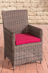 TPFGarden Stuhl Fonda / Sankt Marlo Rubinrot 5mm